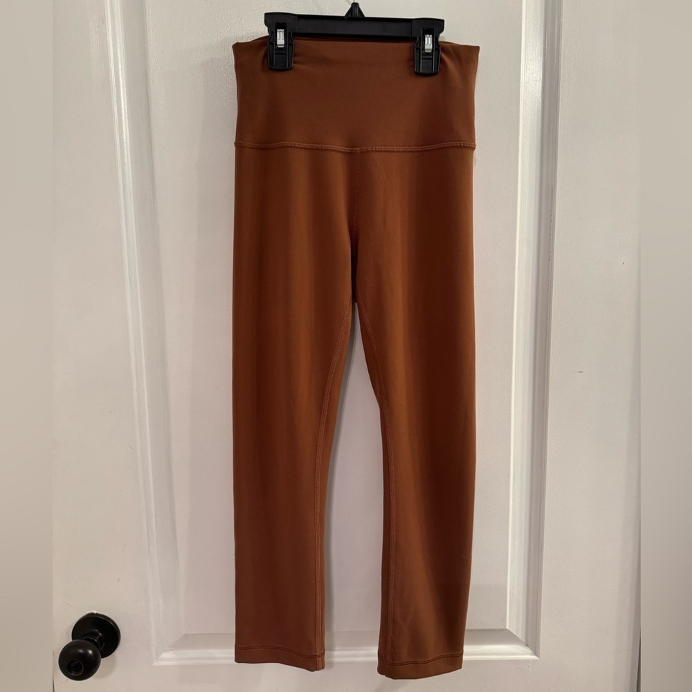 Lululemon Wunder Train High-Rise Crop 21" Ancient Copper